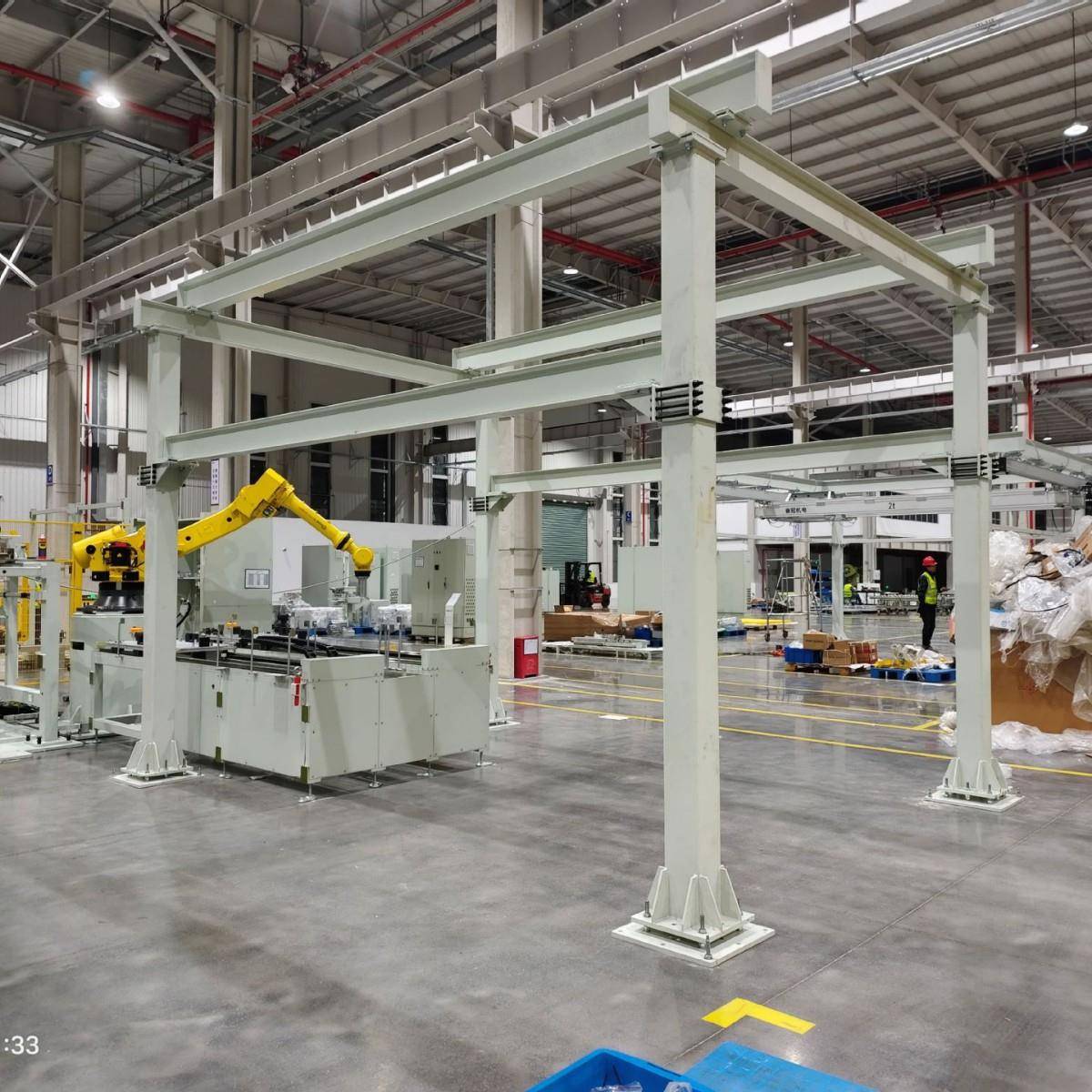 kbk起重机小型组合式柔性刚性铝合金kbk轨道行车仓库车间起重机