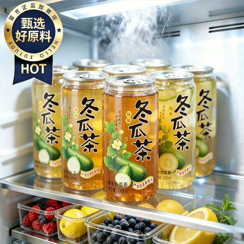 台湾冬瓜茶官方旗舰店正宗植物凉茶饮料冬瓜茶整箱无糖冬瓜茶饮料