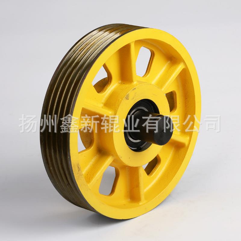 电梯导向轮/轿顶轮/轿底轮/对重轮/反绳轮/尼龙轮/铸铁轮/奥的斯