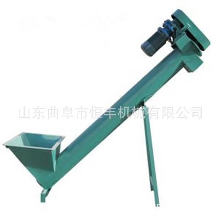 济南饲料螺旋提升机垂直螺旋上料机颗粒螺旋输送机