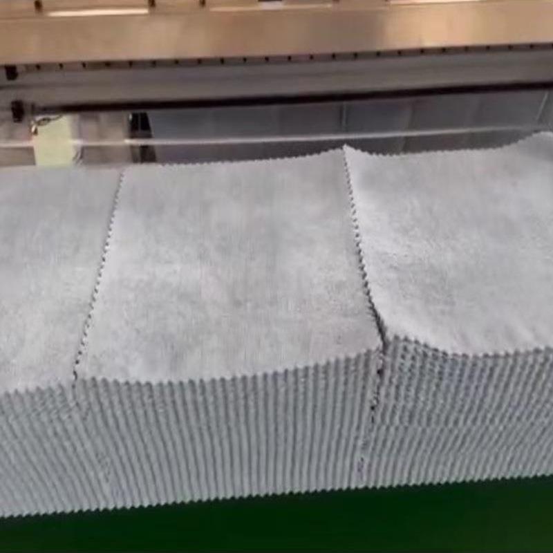 全自动超声波裁切理布机毛巾裁切铺布机布料裁切铺布机