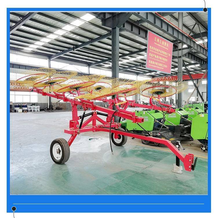 源头搂草机生产厂家8盘搂草机参数旋风耙子搂草机耙子