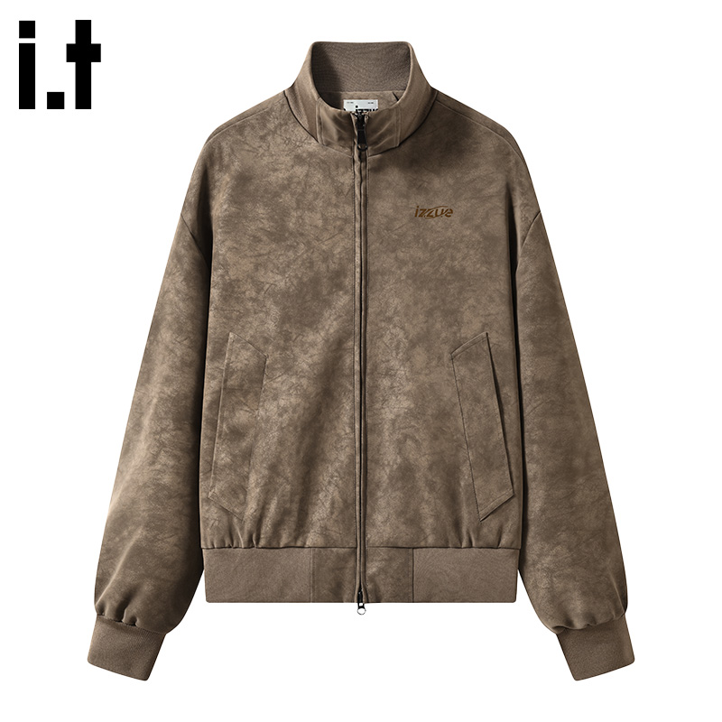 i.tizzue美式廓形夹克外套男款