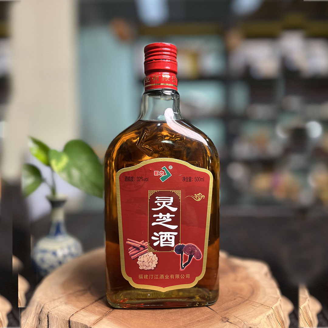 巨力灵芝酒32度500ml粮食酒基酒多种草本浸提配制药食同源露酒,酒类,露酒,淘宝优惠券,粉丝福利购,淘宝优惠卷