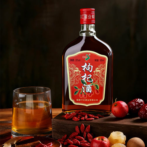巨力枸杞酒32度500ml瓶装
