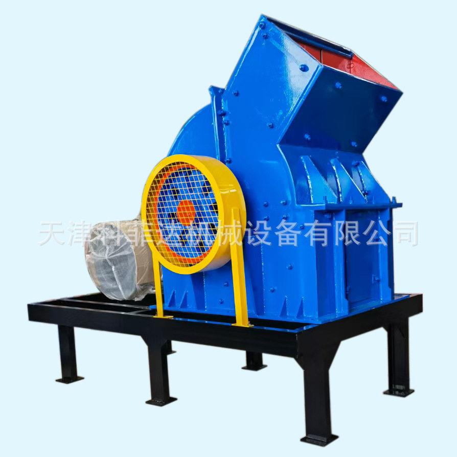 移动PC800*800锤式破碎机整机配件建筑材料石灰石制砂厂家锤片图片