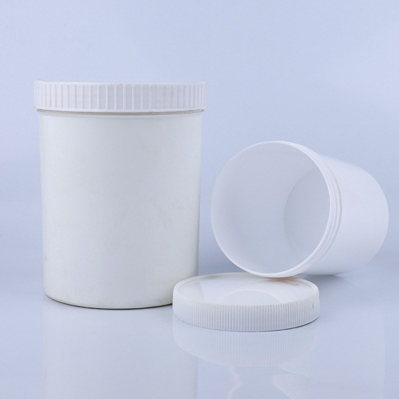 广口塑料瓶100mll250ml500毫升1000克样品罐油墨包装塑料罐 直立