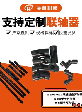 WSP-5GA-Y28-Y28-400/500 伸缩万向节WSSW50外径联轴器