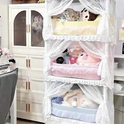 棉花娃娃的家具用品q40cm厘米娃床用小床垫玩偶可爱睡床