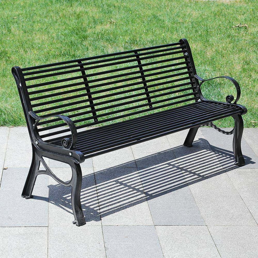 公园椅户外铁艺焊接长椅全铁长条椅子室外园林休闲铸铁长椅,住宅家具,桌椅套件,淘宝优惠券,粉丝福利购,淘宝优惠卷