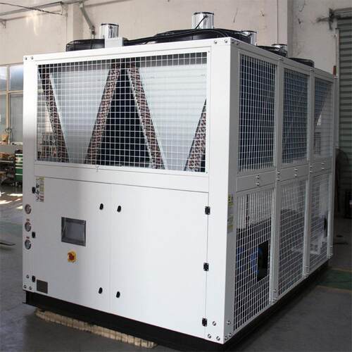 工业100匹风冷制冷剂螺杆式冷水机组循环冷冻机注塑模具冷却机