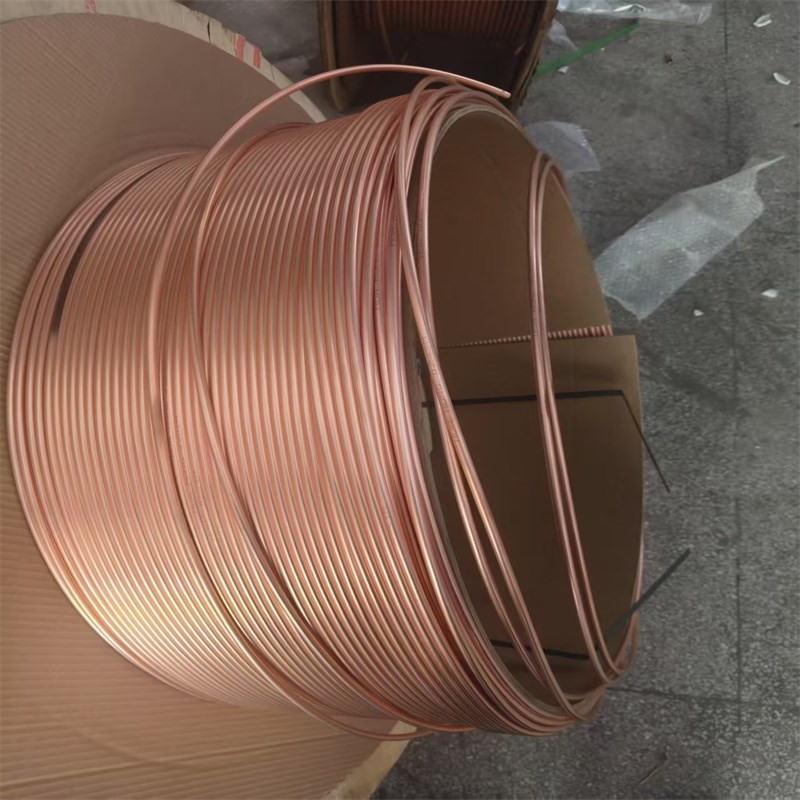 T2紫铜盘管毛细管2 3 4 5 6.35 9.52F 10 12 12.7软态空调制冷铜
