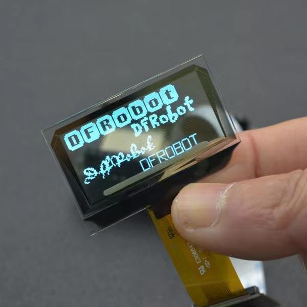 1.51寸透明屏OLED液晶显示屏UG-2856KLBMG01厂家transparent