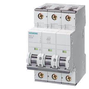低压 5SN6340-7CN 小型断路器 400V 6kA 3 极 C 40A
