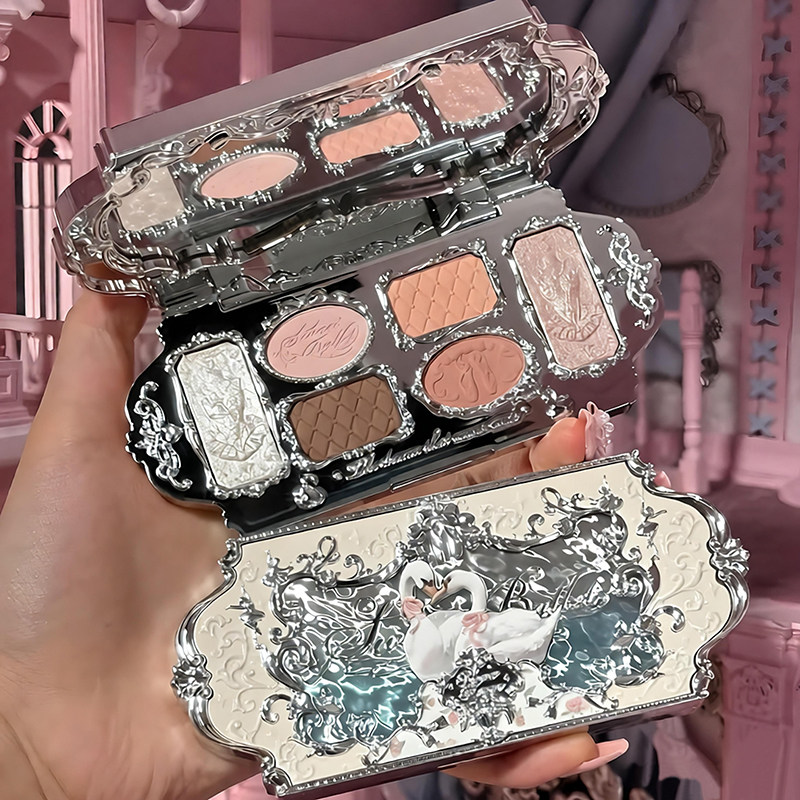 花知晓天鹅芭蕾系列眼影盘