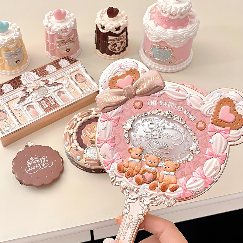 花知晓甜心小熊系列镜子