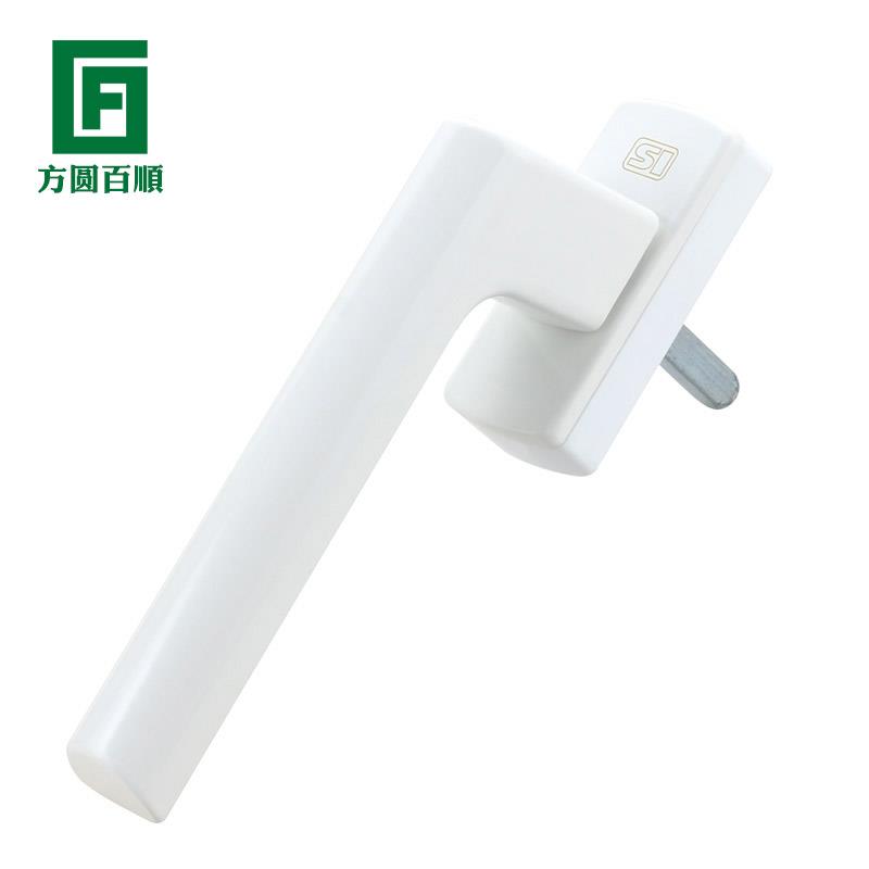 断桥铝平开门窗执手方轴方杆配件锁拉手门把手塑钢窗户老式传动