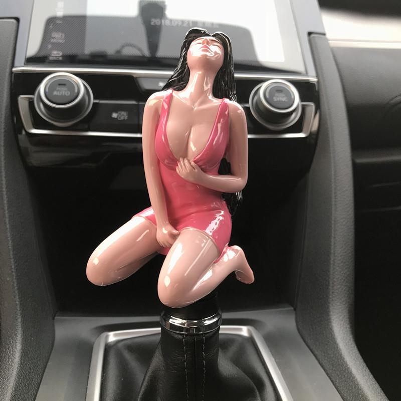 超个性 美女模型汽车改装排挡头 通用排挡头 手动档头/挂档排挡头