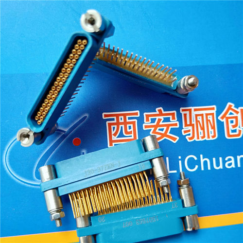 带线插头37芯接插件J30-37TK矩形连接器线长可订