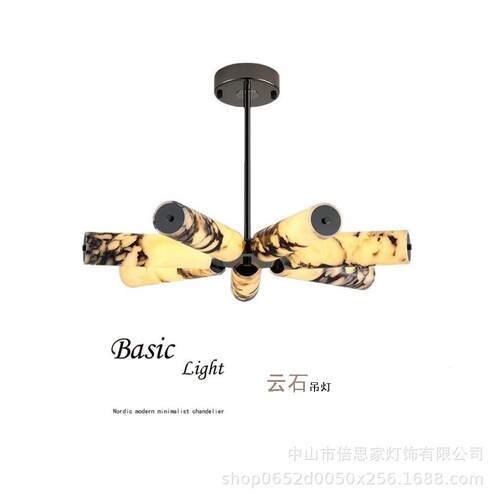新款现代轻奢餐厅吊灯高档吧台长桌吊灯吊灯别墅住宅茶室灯具