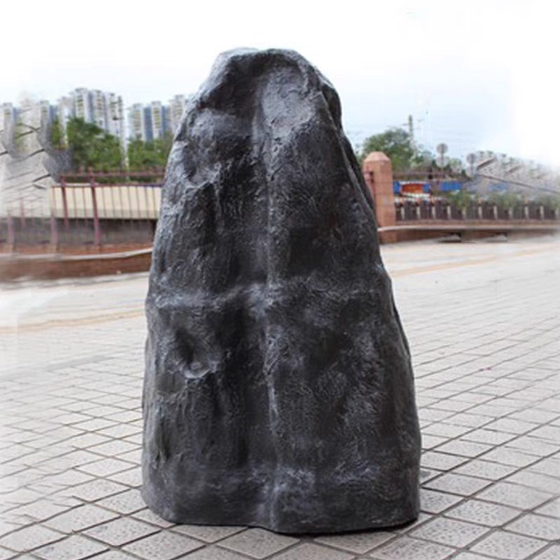 仿真石头空心立式井盖石头假山电箱灯箱装饰摆件橱窗展厅店铺道具