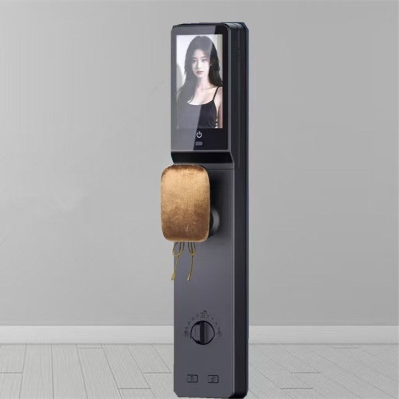 智能锁密码指纹锁卡通门把手套入户门锁方形把手防撞防静电保护套