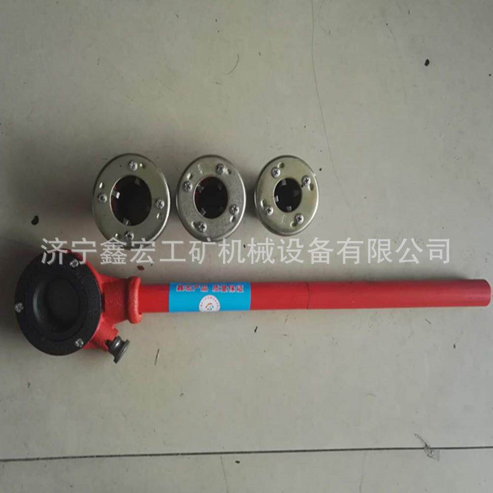 1寸手动套丝机 50管外螺纹车丝工具 便携式