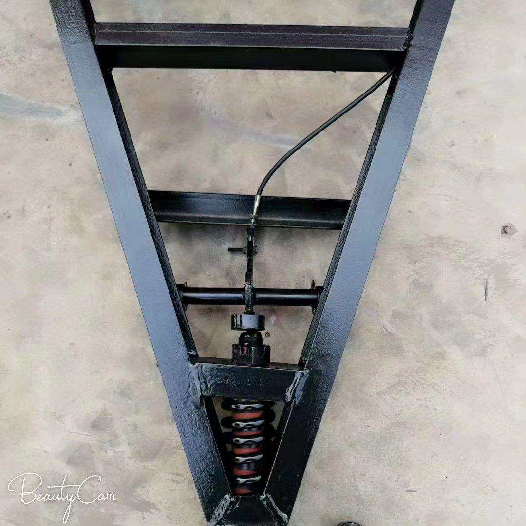 平板拖车牵引架可与连接器配套使用结构坚固转弯半径小