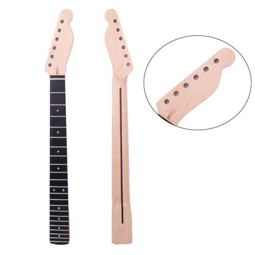 22品电吉他琴颈 枫木脖子+玫瑰木指板 Fender TELE TL 带背中线