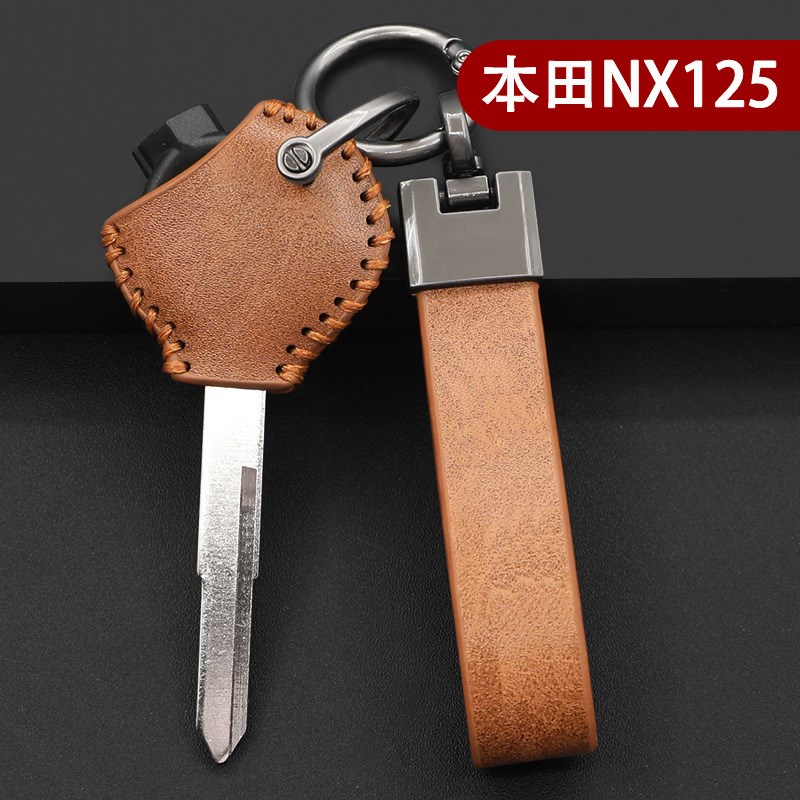 适用本田维多利亚钥匙套NX125钥匙包/钱江鸿125改装摩托车锁匙壳