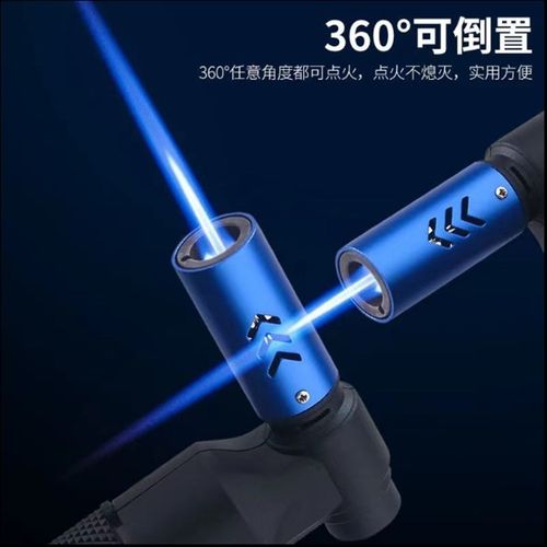百城充气打火机防风直冲喷枪焊枪点火器长剑艾灸雪茄蓝火焰耐用