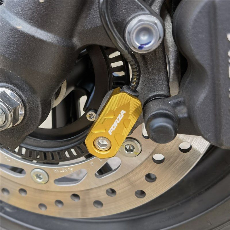 适用本田佛沙350传感器保护盖NSS350ABS刹车护罩FORZA300改装配件