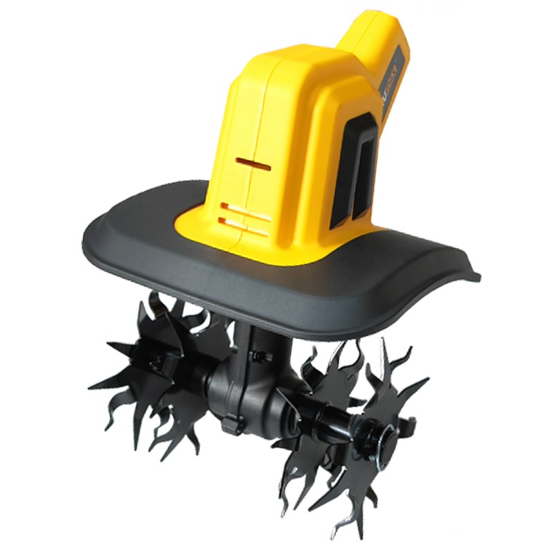 手持4刀松土机小型家用电动锄头花园微耕机菜地旋耕机农用挖地机