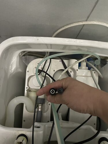 智能马桶u型水箱，半边水箱侧边水箱专用水泵。单针dc插头12V50W