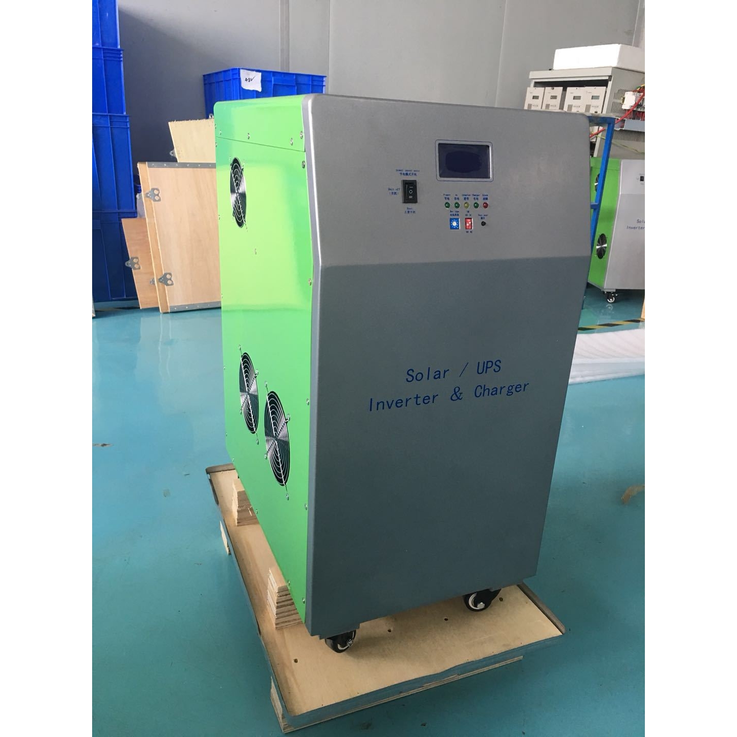 3KW单相DC24V转AC220V逆变器 控制器24V 30A 太阳能逆控一体机