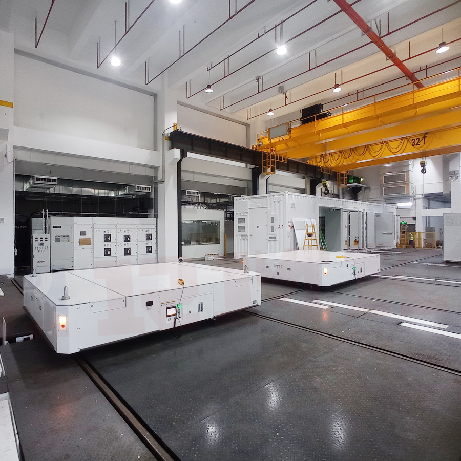 睿迈科RMK双车联动 80吨RGV轨道车 局部举升电动平车