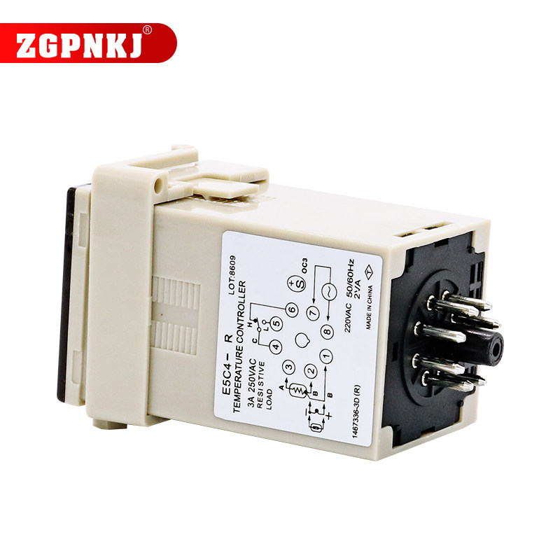 数显温控仪E5C4-R20K温度调节仪器温控表控制L器K型恒温器0-399
