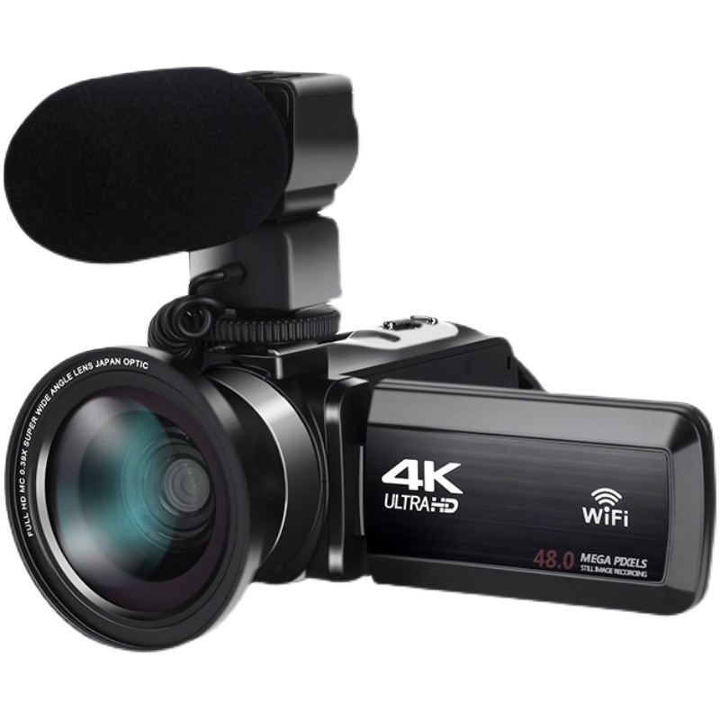 KOMERY AF1数码摄像机4k高清专业家用带WiFi抖音录影DV录像机相机