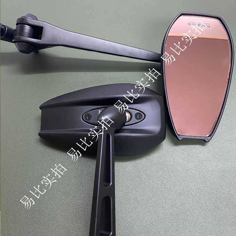 aos4祖国版加长版AEX8后视镜防眩光春风雅马哈摩托前移反光镜通用