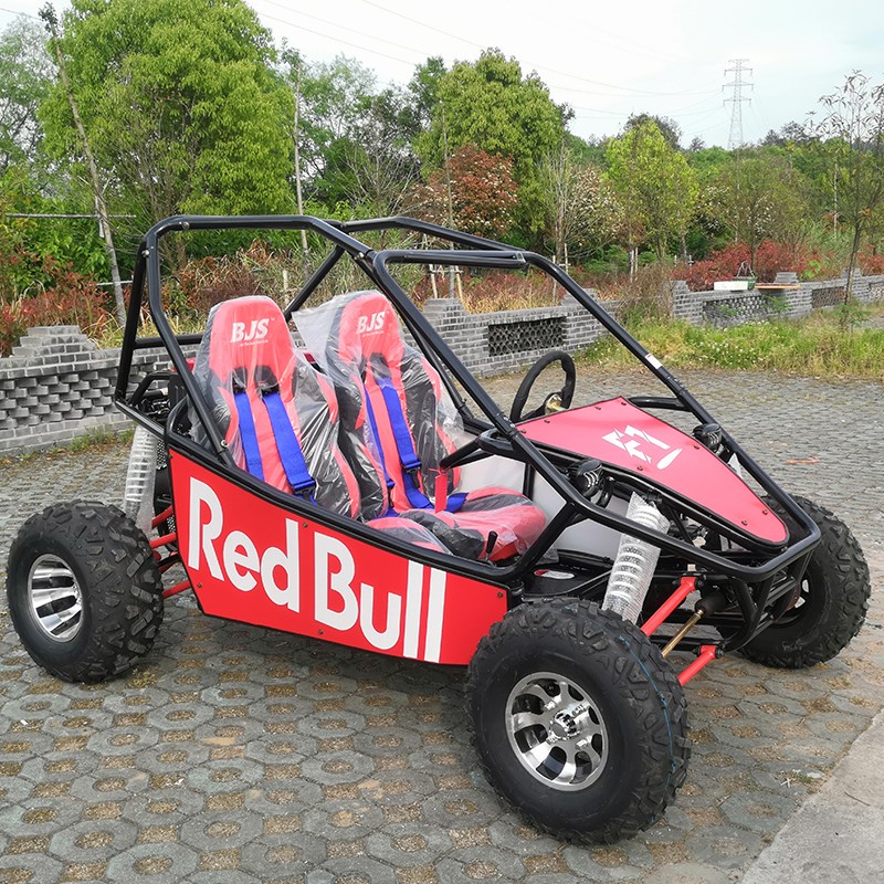 双座四轮越野车卡丁车成人沙滩车大型场地汽油娱乐竞技燃油摩托车