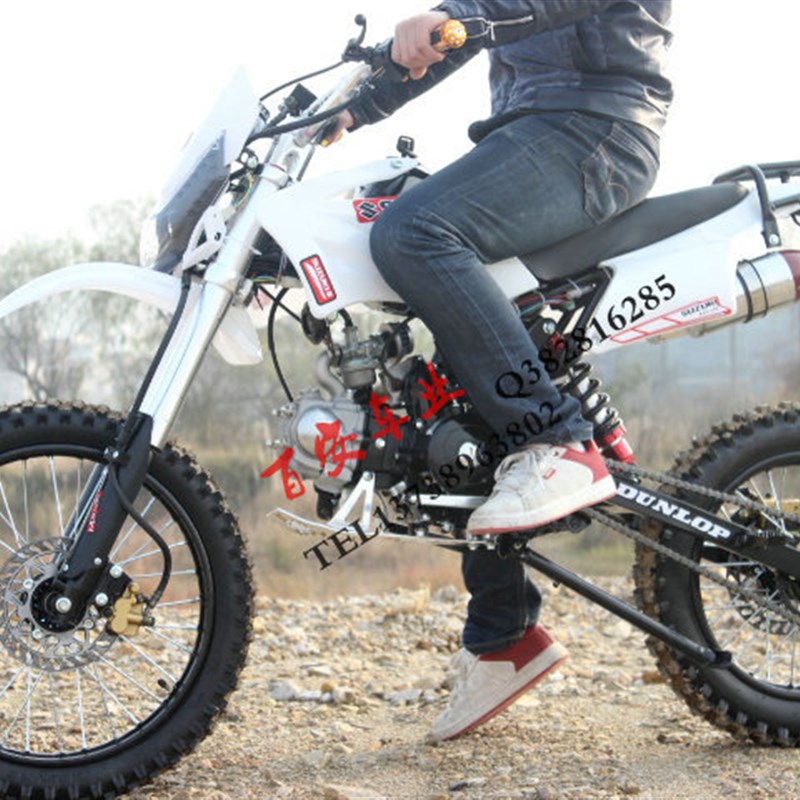 高配越野摩托车越野车125CC高瓦赛入门版越野山地车