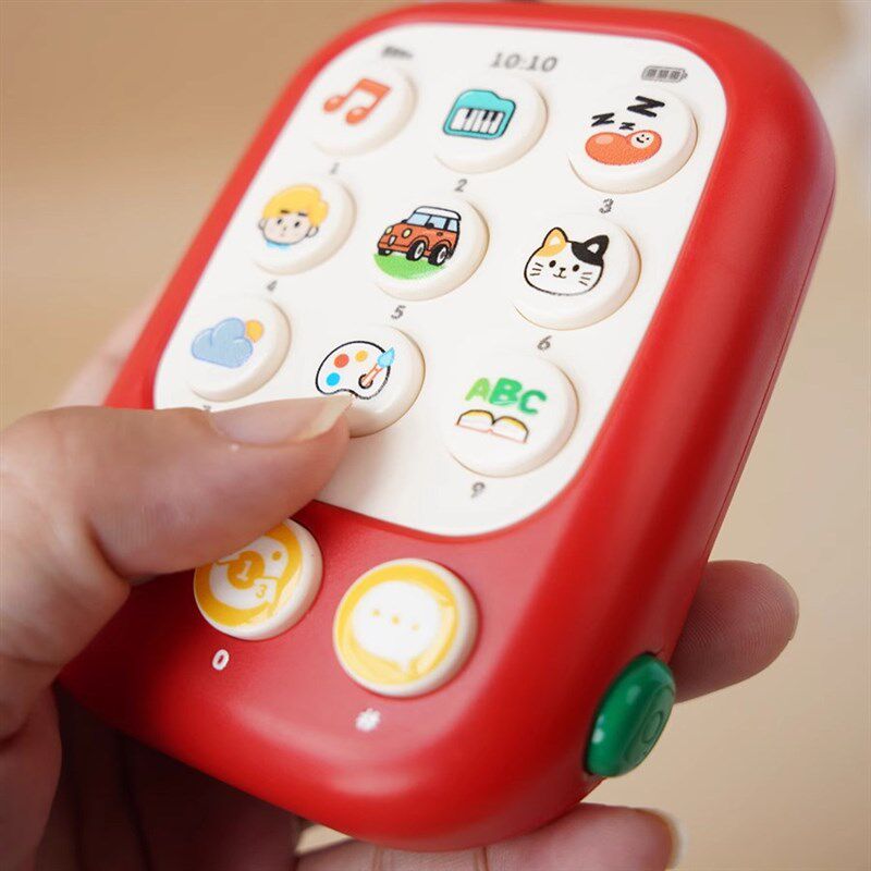 婴儿玩具彷真汽车遥控器钥匙带声光宝宝益智早教软固齿器可入口儿