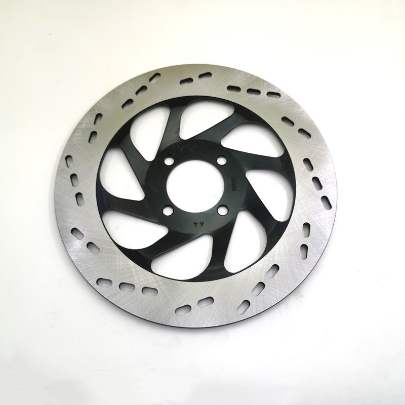 适用铃木摩托车刹车盘EN125锐爽EN150 GS GN HJ125K钻豹碟刹盘