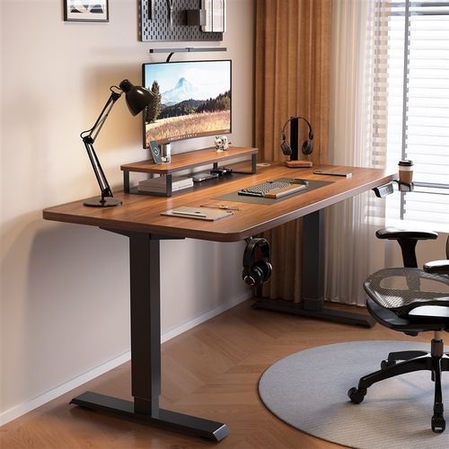 双电机电动升降桌家用办公桌电竞桌电脑桌可升降学习桌智能升降桌