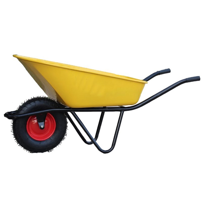 农用独轮小推车单轮货车推沙泥土花园垃圾建筑工地手推车工具包邮