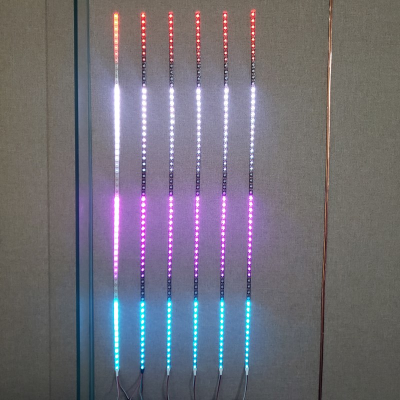 声控拾音灯音乐节奏灯卡点跳动带氛围音响改装烟花背景墙幻彩跑马