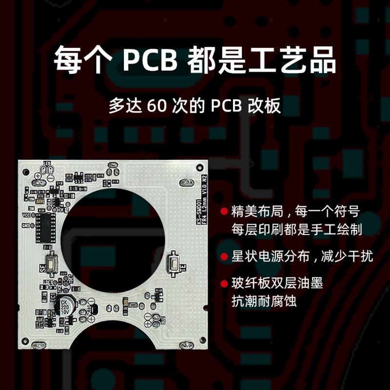 独立式室内烟雾报警器 家用火灾烟温声光报警探测器商用消防烟感