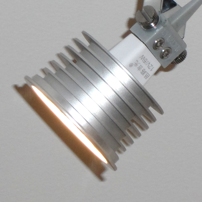 12V灯杯MR16光源5W聚光LED灯泡射灯G5.3插脚大功率普瑞节能高亮度