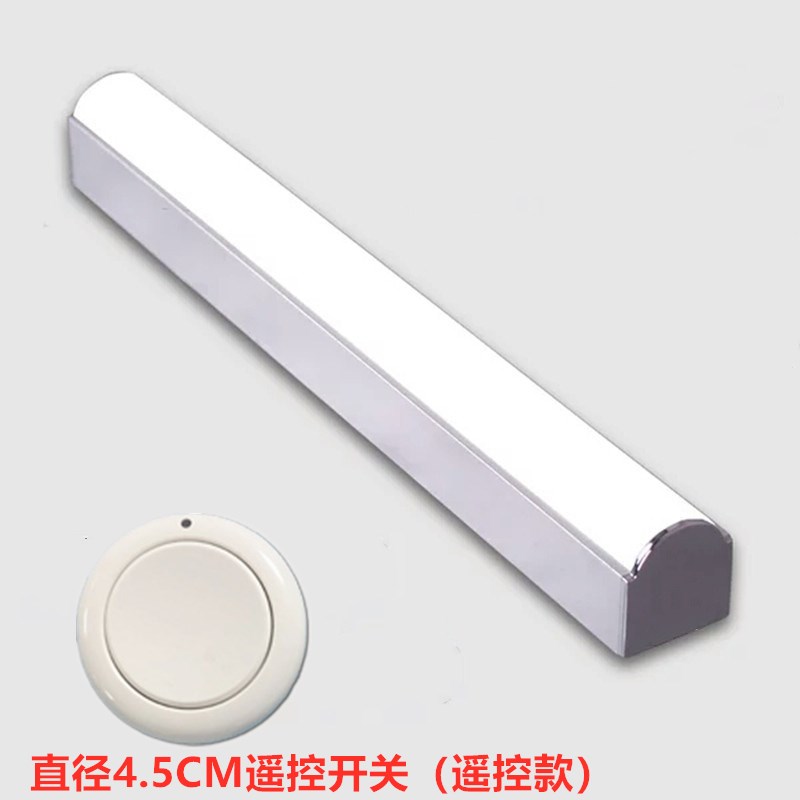 无线遥控镜前灯充电式免打孔LED可粘吸磁自带开关镜灯化妆梳妆灯