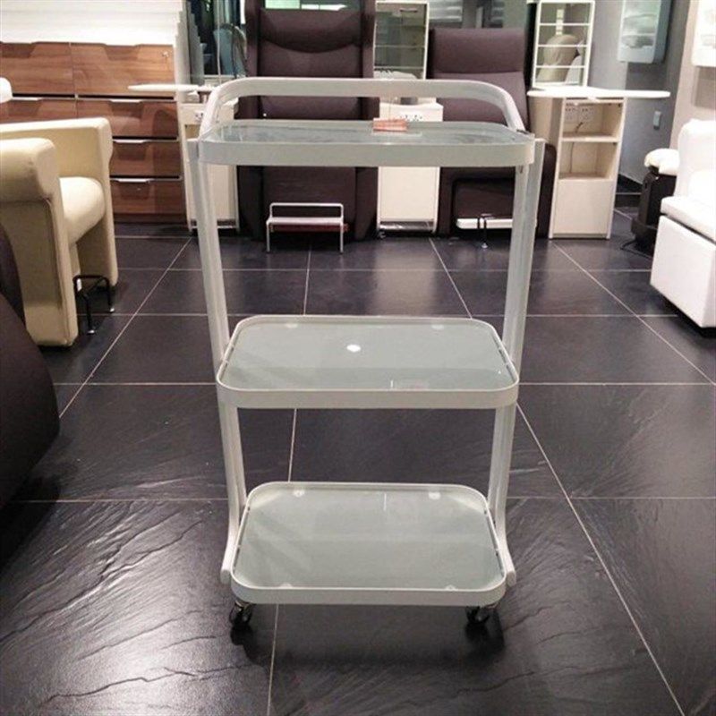 美容美甲多功能收纳小推车玻璃面三层工具手推车纹绣美发置物架,商业/办公家具,千层架,淘宝优惠券,粉丝福利购,淘宝优惠卷